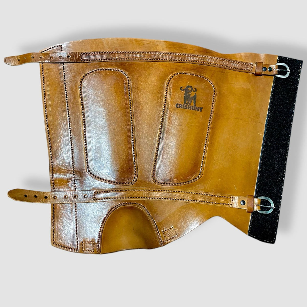 Perneira Ajustavel - COURO GENUINO