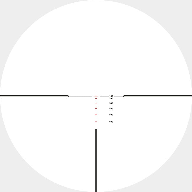 LUNETA HAWKE VANTAGE 4-12x42 reticulo compensação de queda