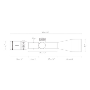 LUNETA HAWKE FRONTIER 5-25X56 FFP MIL PRO SISTEMA H7