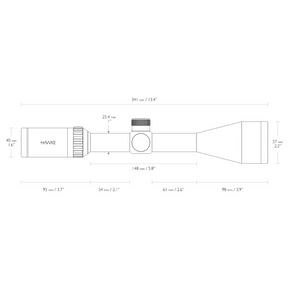 LUNETA HAWKE VANTAGE 4-12X40 SFP