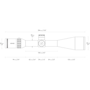 LUNETA HAWKE SIDEWINDER 8-32×56 SF PRO II SISTEMA H5 SFP